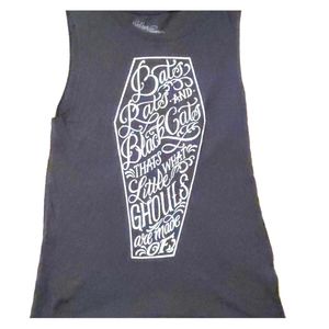 GritNGlory x Megan Massacre Sleeveless Coffin Tank